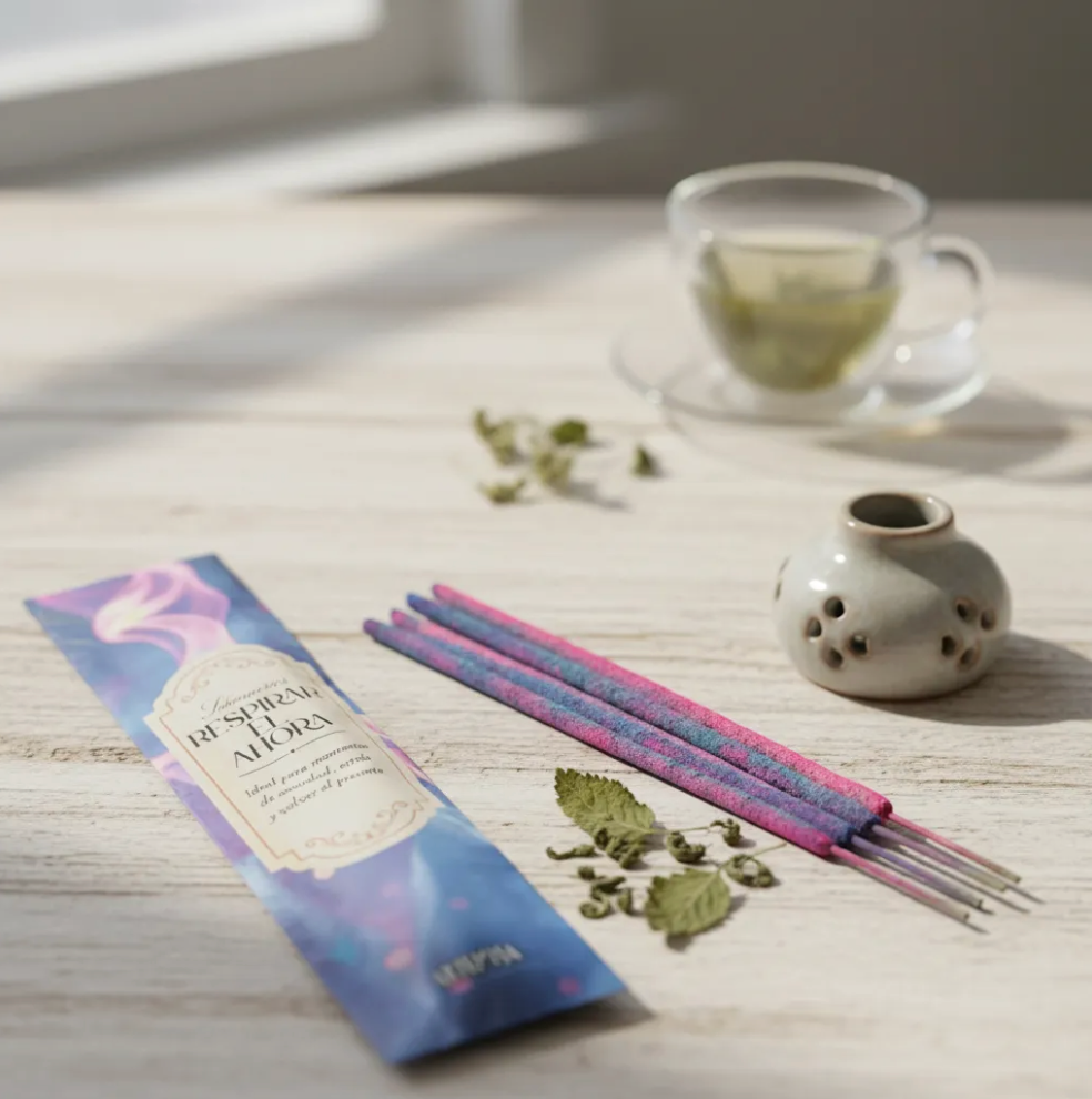 Sahumerio Artesanal “Respirar el Ahora”