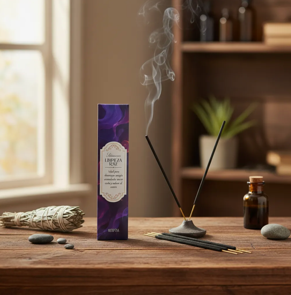 Sahumerio Artesanal “Limpieza Raíz”