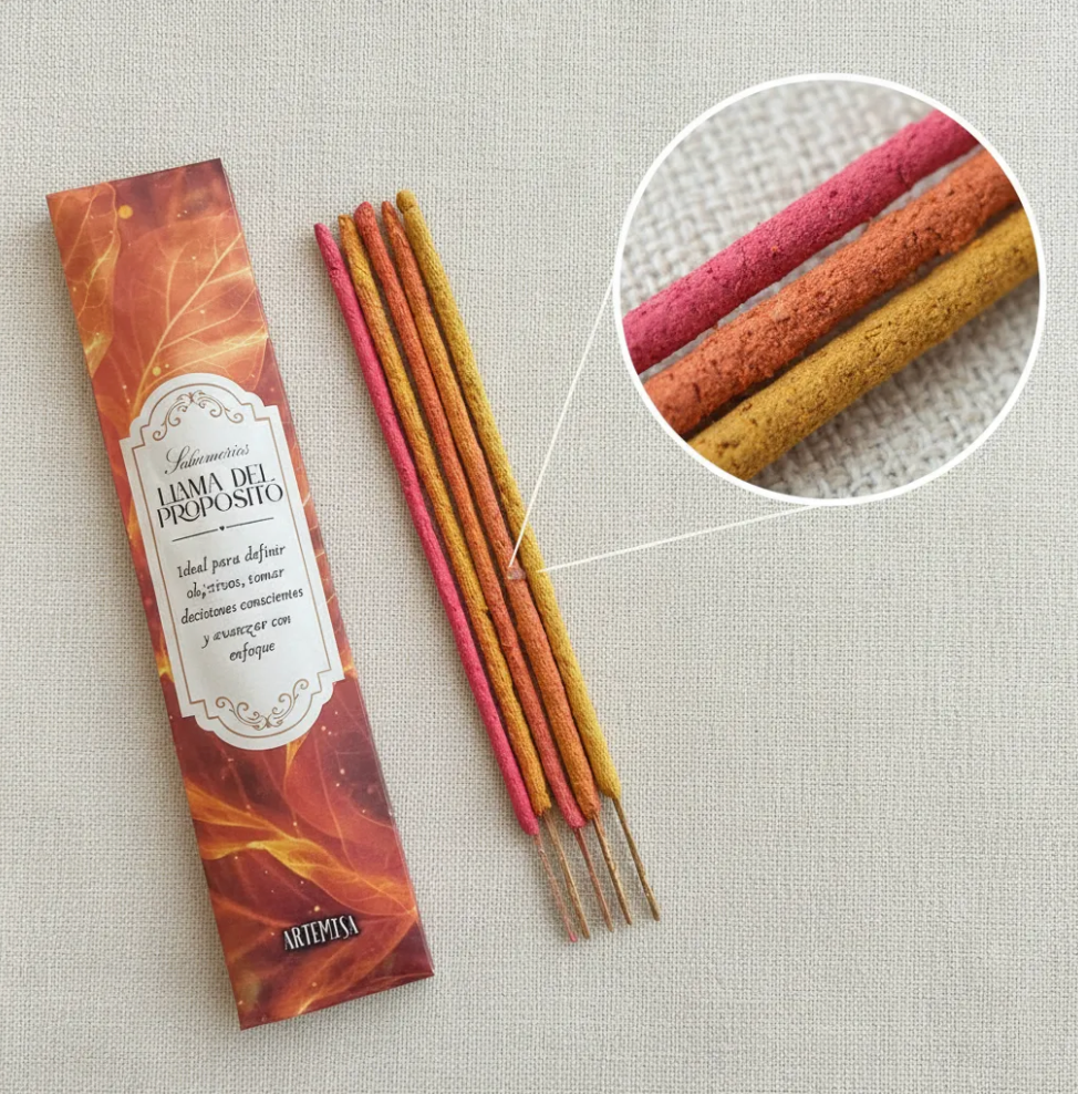 Sahumerio Artesanal “Llama del Propósito” - Image 4